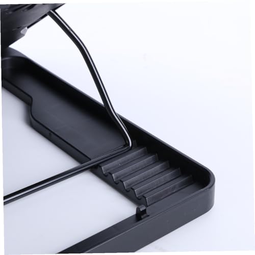 Base para laptop CALLARON con 5 ventiladores, ajustable, color negro miniatura 3