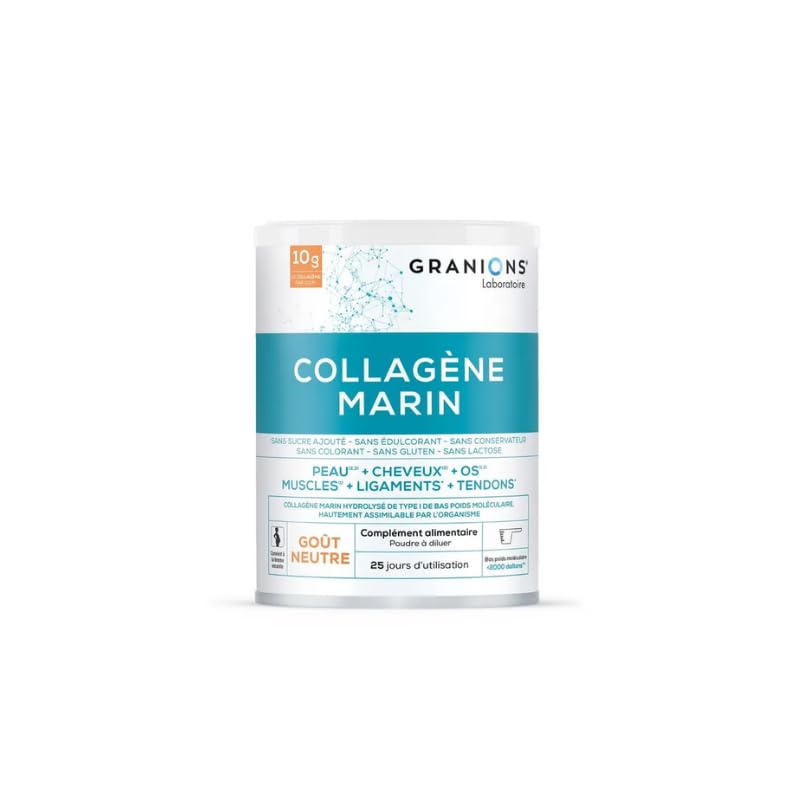 Granions Collagène marin Type I Goût neutre 278g