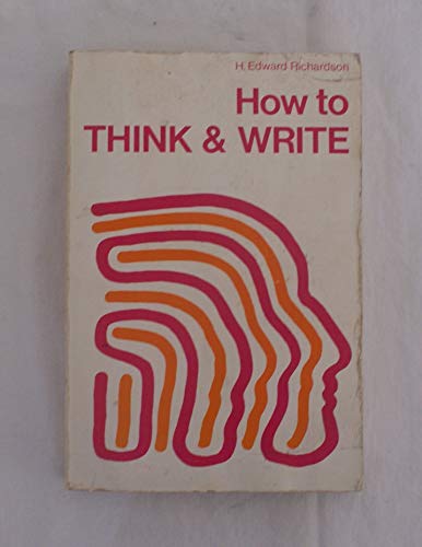 How to think & write B0006C0FES Book Cover