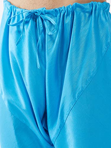 Image of Mother VM Mens Silk Blend Pyjama - Stylish Lounge Wear for Relaxation and Sleep | Regular Premium Cotton, Elastic Waist, and Classic Design for Ultimate Comfort
