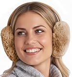 Brook + Bay Orejeras Frio Mujer - Orejeras Plegables de Terciopelo - Protección Antiviento para Orejas - Ear Muffs Talla Única
