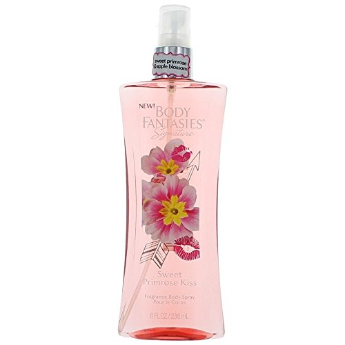 Body Fantasies Signature Fragrance Body Spray, Sweet Primrose Kiss, 8 Fl Oz