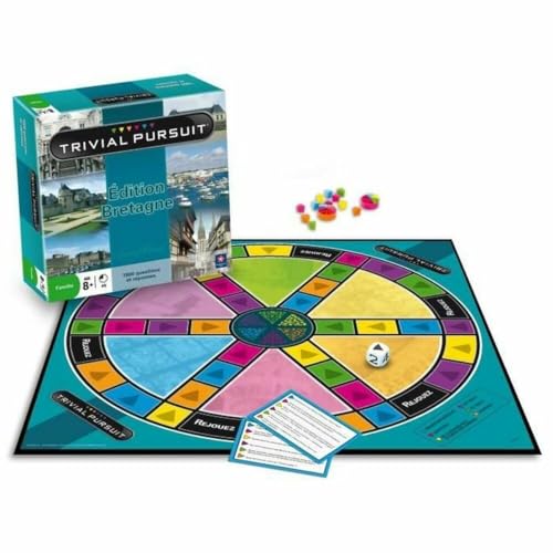 Winning Moves Trivial Pursuit NORMANDIE Jeu de société Jeu de plateau 1800 Questions Réponses A partir de Version française - vue 7
