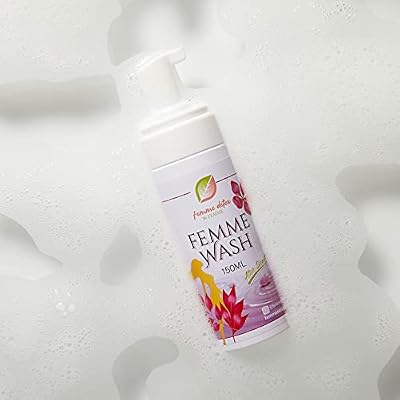 Femme Wash Natural Feminine Wash For Women Sulfate-Free and Paraben-Free Feminine Care to Help Restore pH Balance for Women | 150 ML