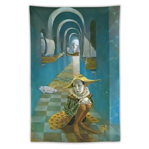 Salvador Dali �T���o�h�[���E�_�� �|�X�^�[ (11) �E�H�[���A�[�g �������� �^�y�X�g���[ �x�b�h���[�� �|�X�^�[ ���r���O �ǂ̊G40"x60"