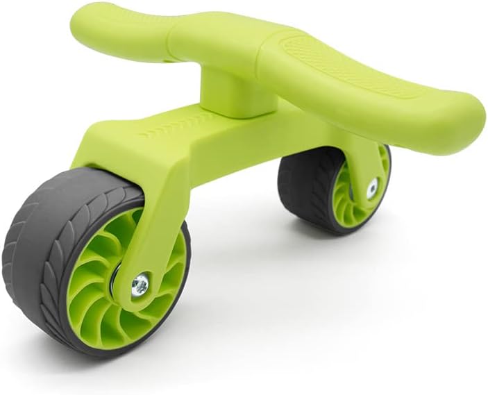 Foldable Roller Wheel Kit,Bodybuilding Exercise Wheel for Strength Training Abdominal, Roller with Knee Mat, Home Gym Fitness Equipment for Abs Core Workout