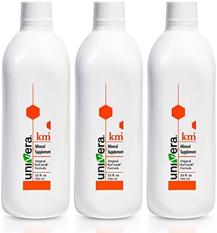 Univera KM Mineral Supplement | Original Karl Jurak Formula | Rich in Potassium & Vitamins | Stabilizes pH Balance | Supports Digestion + Nutrient Absorption | Natural Phytonutrients | 90 Day Supply