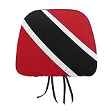 Trinidad and Tobago Flag General Motors headrest Cover seat Cover Accessories,car headrest...