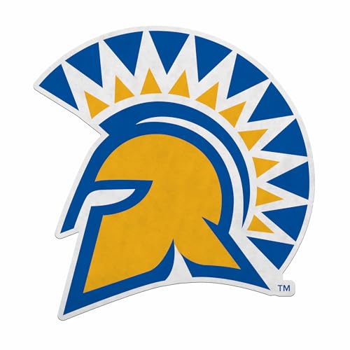Rico Industries NCAA San Jose State Spartans Shape Cut Pennant - Home and Living Room Décor - Soft Felt EZ to Hang