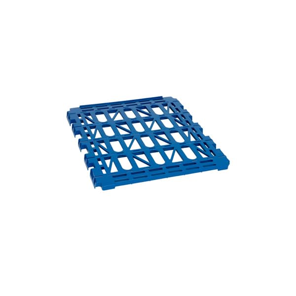 Kunststoff-Zwischenboden dunkelblau für 3-seitigen Rollbehälter Typ 682x815 mm