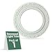 Spot Light Trim White Urethane Recess 6" ID X 10" OD | Renovator's Supply