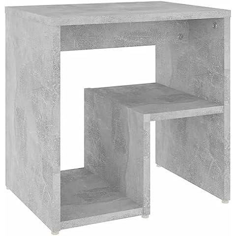 vidaXL Modern Bedside Storage Cabinet Cover