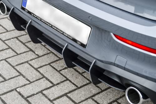 Diffuseur de pare-chocs Golf 8 GTI 2020-2023 avec ailettes - 3