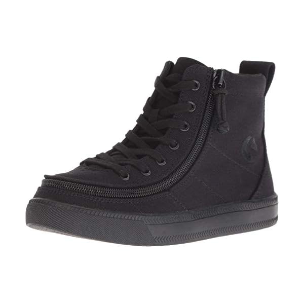 BILLY Footwear Kids Classic Lace High II for Little Kids and Big Kids - Adjustable Laces with Wrap Zipper Closure…
