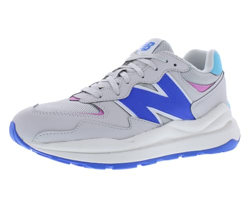 New Balance 57/40 GS Girls Shoes Size 6, Color: Grey/Blue