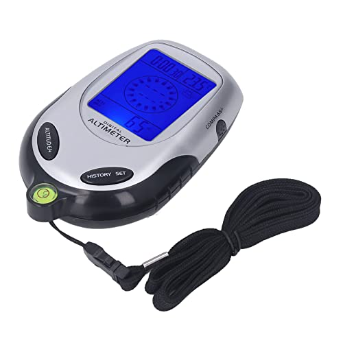 Barometer, Multifunctional Portable Digital Altimeter For Hiking #TOP24