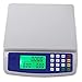 Bilance per il calcolo dei prezzi, con display LCD, bilancia digitale per la pesatura dei prezzi da 30 kg / 2 g, per punti vendita al dettaglio, cucina, ristorante, cibo, carne e frutta