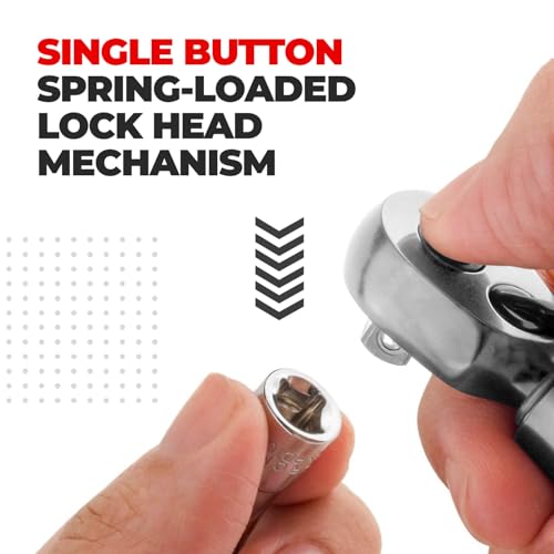 PRO BIKE TOOL Adjustable Torque Wrench Set - High-Precision 1/4 Wrench with 2-20 Nm Range - Complete Bike Tool Kit with Hex, Torx Bits, and Case for Easy Storage - Thumbnail 5