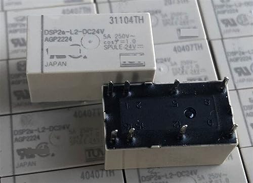 Relais de rétention magnétique DSP2a-L2-DC24V AGP2224 8 broches 1 pièce pour circuit électrique