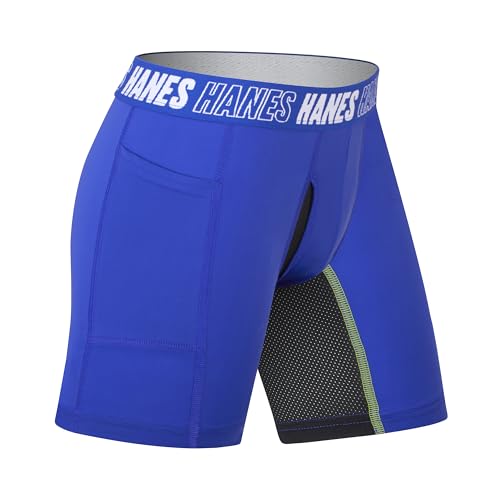Hanes BAACLC Big Moves Underwear, Anti-Chafe Boxer Briefs For Boys thumb #1
