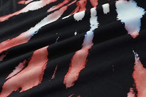 Image of GAMISOTE Unisex Kids Tie Dye Sweatshirt Boys Girls Hooded Kangaroo Pocket Pullover Hoodies