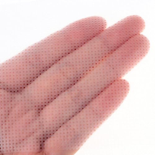 Image of 14 Count Water Soluble Canvas Cross Stitch Fabric Embroidery Stabilizer for Machine Embroidery and Manual Sewing,22cm x 100cm