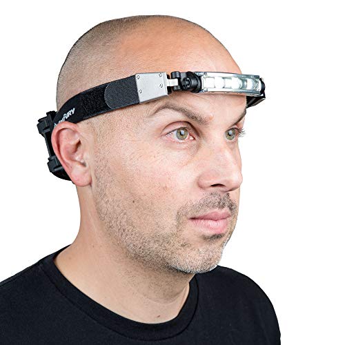 Foxfury-480-T09 Discover White Led Helmet Light Tilt - Black #TOP7