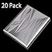 Awpeye Clear Basket Bags 20Pack Large Cellophane Gift Bags for Baskets Cellophane Wrap for Gift 2 Mil Thick (24