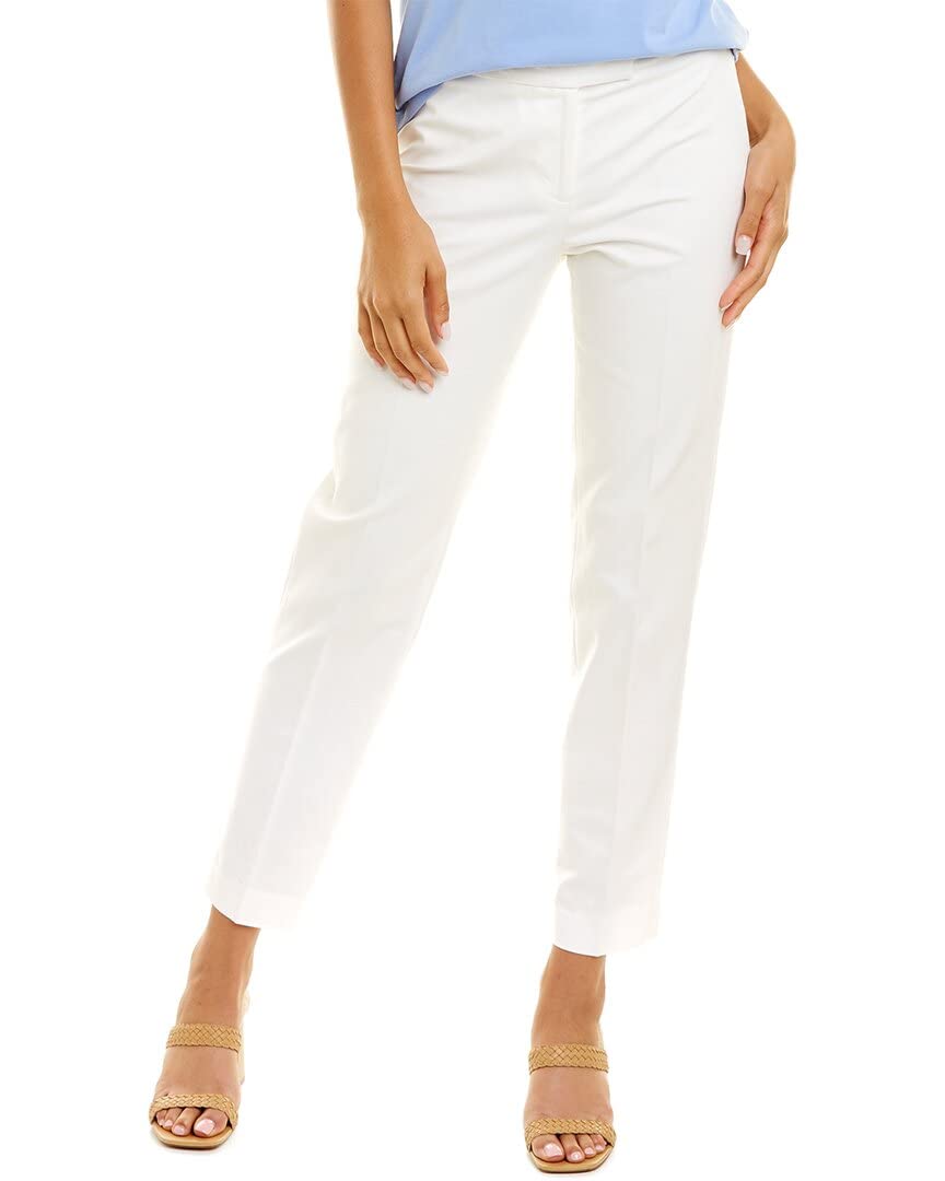 Anne KleinWomens Bowie High Rise Office Straight Leg Pants