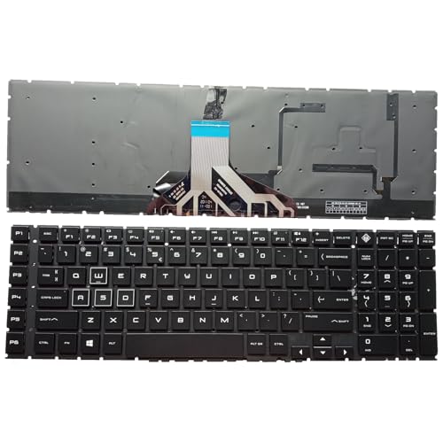 Clavier HP OMEN 6 17-CB US pour travailler et jouer dans le noir