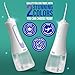 GuruNanda Water Dental Flosser 2.0 XL – 380ML Large Tank, 4 Flossing Modes, Cordless & Portable with Smart Timer for Deep Cleaning & Happy Gums - White