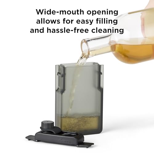 Rabbit Leak-Proof Discreet Flask – 6.5oz Pocket-Friendly, Shatterproof Tritan Alcohol Container with Wide Mouth & Tethered Cap – Portable BPA-Free Travel Flask for Concerts & Festivals