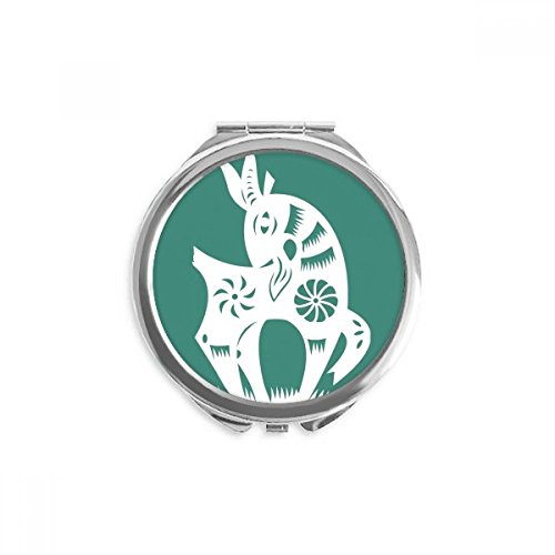 Miroir de poche zodiaque chine pour retouches express partout
