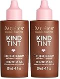 Pacifica Beauty | Kind Tint Tinted Serum | Skincare Ingredients - Vegan Collagen, Hyaluronic Acid, Vitamin C, Niacinamide, Caffeine | Lightweight Foundation | Vegan, Cruelty Free, Clean Makeup