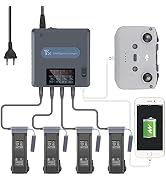 LYONGTECH wyświetlacz LCD ładowarka do drona DJI Mavic 3 Classic/Pro, Mavic 3, ładuje 4 baterie i