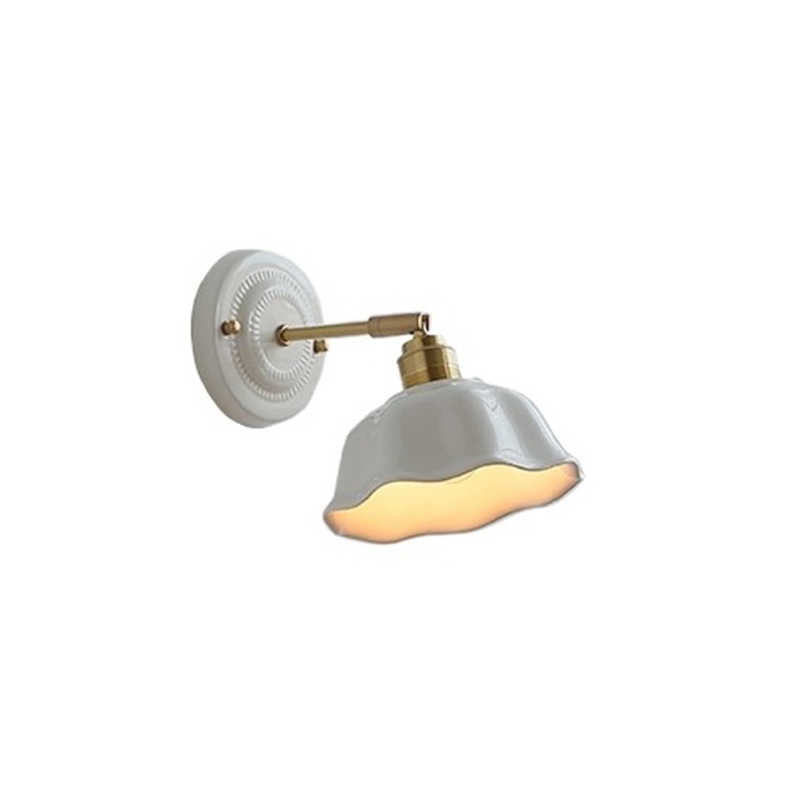 Lámpara de cabecero LED en cerámica para leer cómodamente en la cama sin cansar la vista