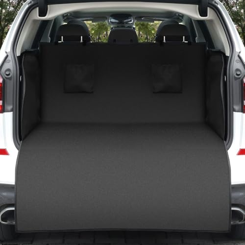 Car Boot Liner Protector for Ford Kuga 3 (III) 2019-2024, SUV Cargo Liner for Dogs Nonslip Waterproof Pet Dog Back Seat Cover Cargo Liner with Bumper Flap Protector
