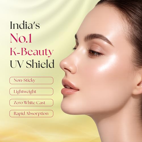 Image of Yes! Skincare In The Shade Sunscreen(50g) with SPF 50 Plus PA++++ & You are B-RIGHT Vitamin C Serum(30g) with Glutathione | Alcohol & Silicone Free Korean Skincare Combo For All Skin Types