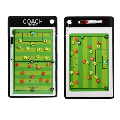 jwfxiaodige Magnetic Soccer Lineup Board & Cards