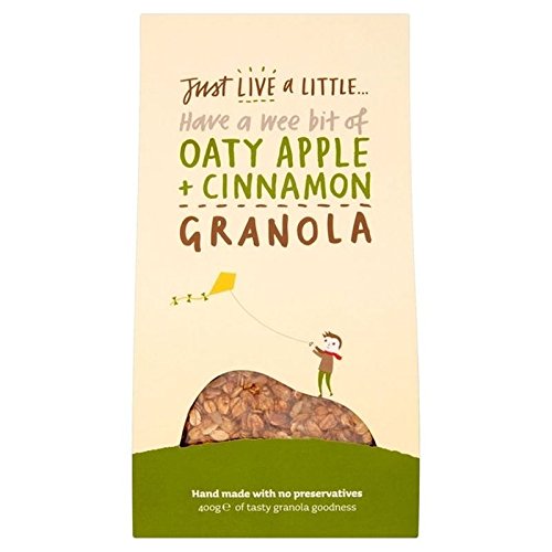 Just Live a Little Oaty Apple & Cinnamon Granola 400g