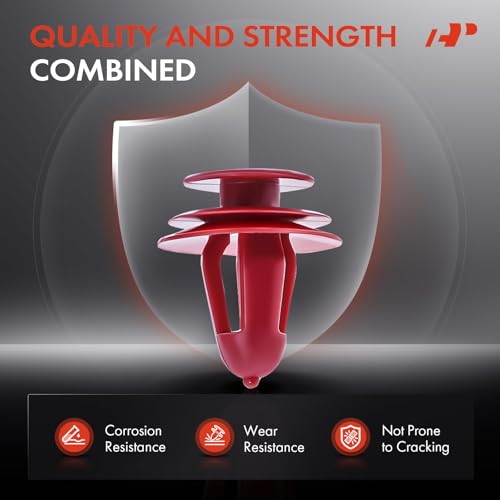 Clips de fixation en nylon pour grille d'aération Toyota Camry Corolla - 5