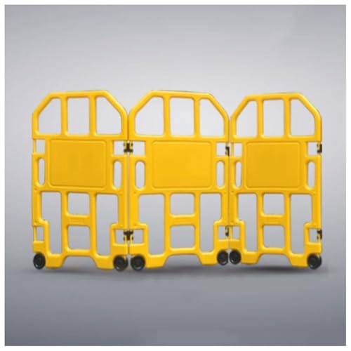 Barrière de sécurité extensible pliable pour allées et gestion du trafic - 3