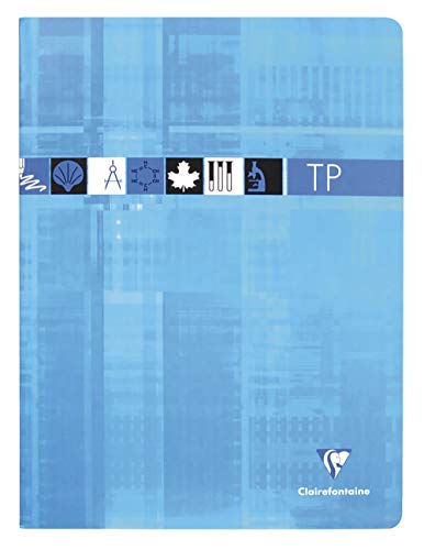 Libreta de laboratorio Clairefontaine 3378C cuadernos grapados de 32 hojas para toma de datos