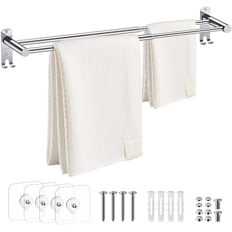 Tanice Retractable Double Towel Rail Cover