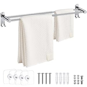 Tanice TANHG932 Edelstahl Doppelte Handtuchstange