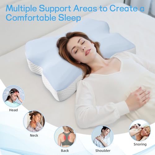 Save 61% on Novelledo Cervical Neck Pillow for Pain Relief - Image 3