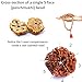 Wonder Care Certified Rudraksha Mala 5 face(Panchmukhi) Authentic Genuine Beads Ornament Rosary Japa Mala Necklace Puja | Meditation Beads (Rudraksha 8mm)