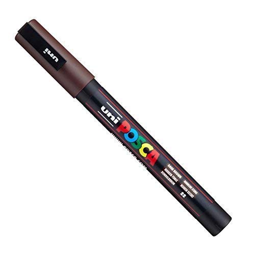 POSCA PC-3m by Uni-Ball - Dark Brown