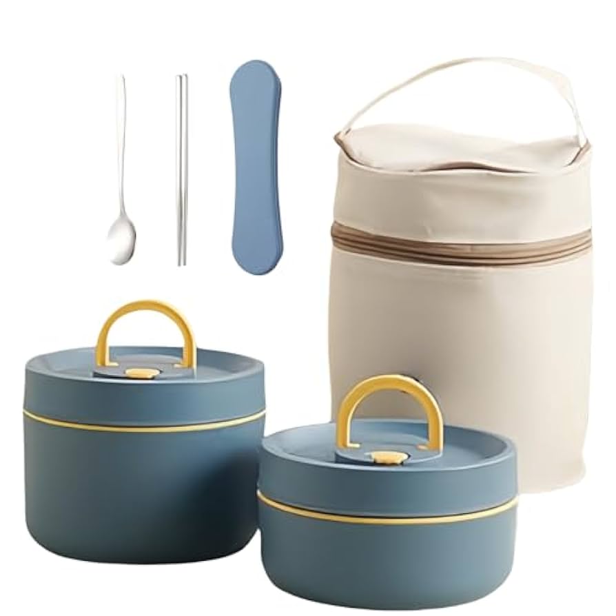 Amazon｜ziuuihu ステンレス保温弁当箱5時間の保温、真空断熱