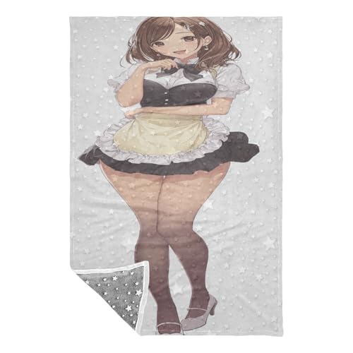 Cadeau de bureau idéal sous forme de couverture douce style anime japonais - 3